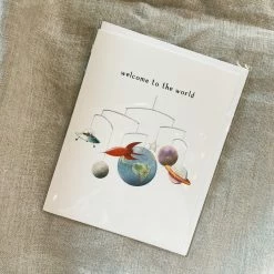 Felix Doolittle Out Of This World Baby Card