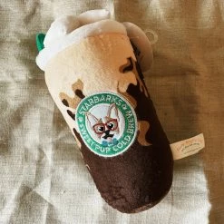 Haute Diggity Dog Starbarks Sweet Pup Cold Brew Dog Toy