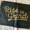 Oxford Pennant: Rise & Grind Camp Flag