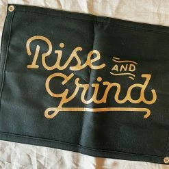 Oxford Pennant: Rise & Grind Camp Flag