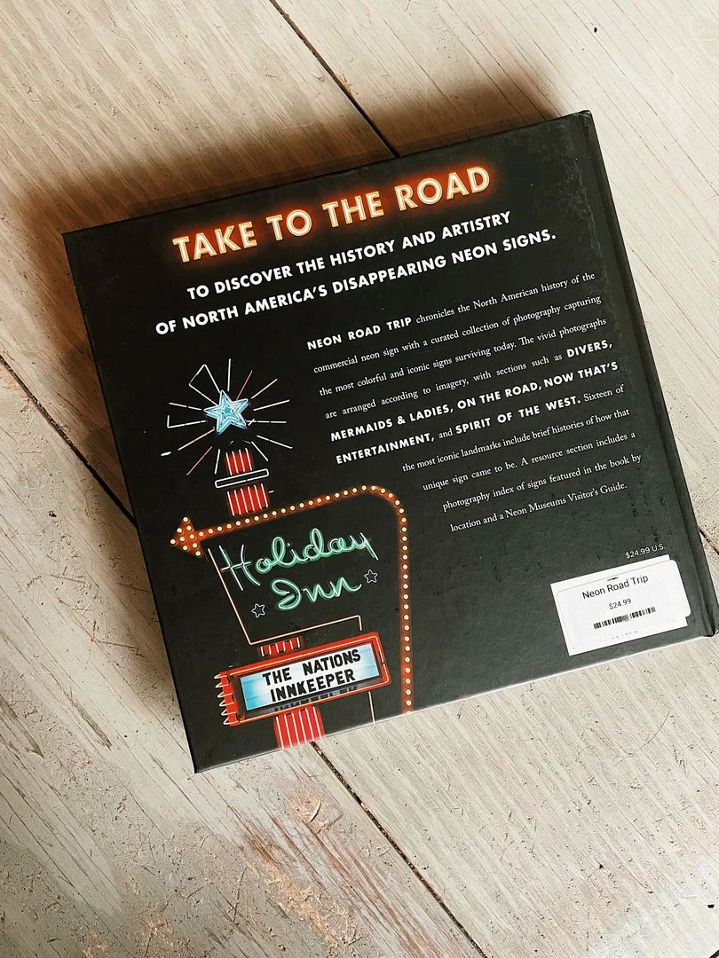 Gibbs Smith Neon Road Trip Books