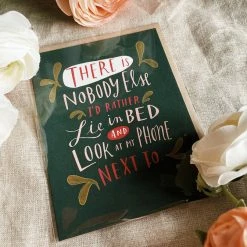 Em & Friends Look At My Phone Love Card