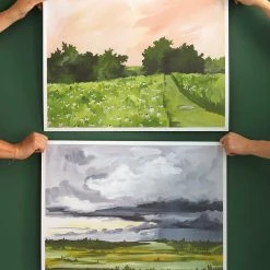 1canoe2 | One Canoe Two Paper Co. Landscape No. 1 Poster Print
