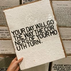 Sugarboo Co Sugarboo & Co: Handmade Print - Your Day Will Go