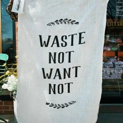 Sir/Madam: Linen Tea Towel - Waste Not