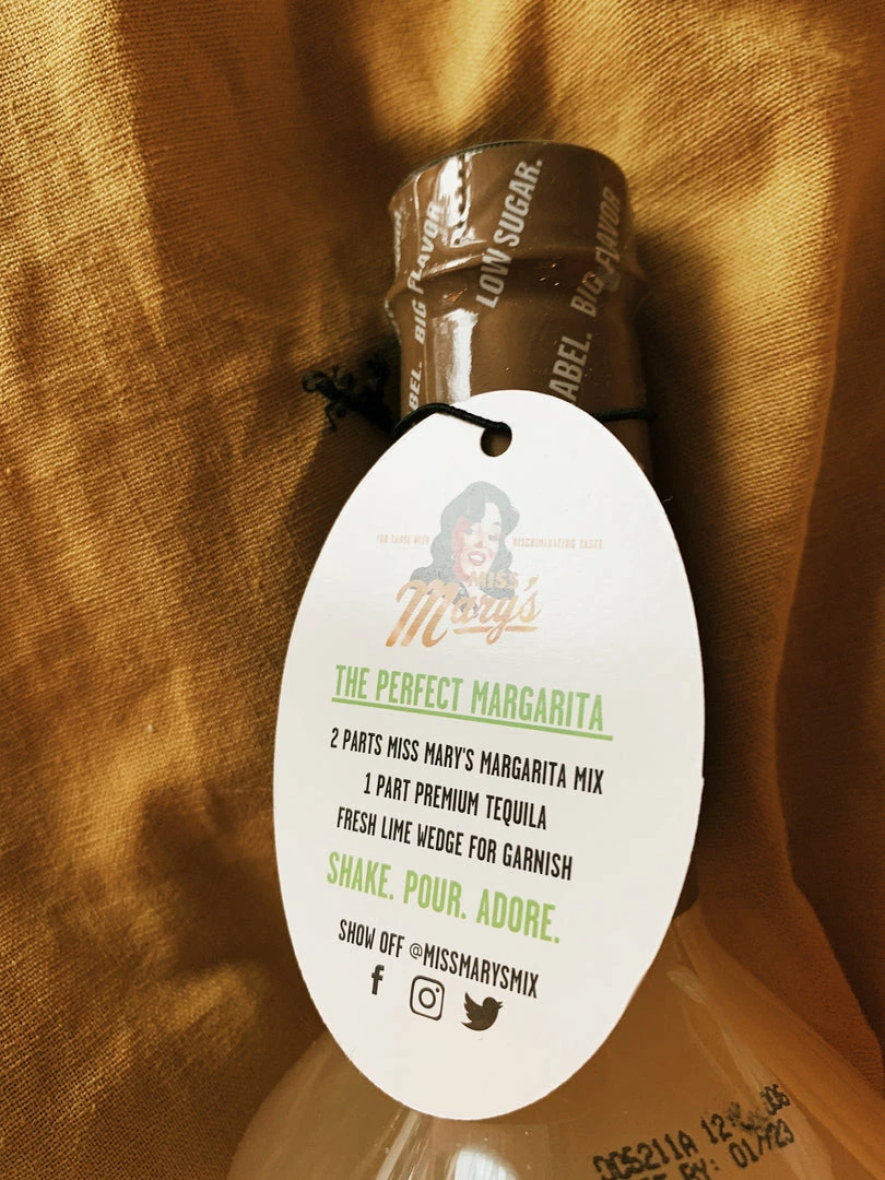 Miss Mary's Mix Tequila + Tex Mex Miss Mary's Lite Margarita Mix