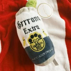 Haute Diggity Dog Grrrona Can Dog Toy Lake