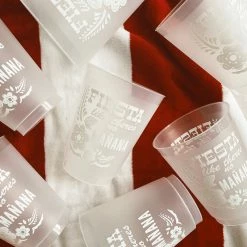 Sip Hip Hooray Fiesta Like There's No Mañana Reusable Cups Hostess Gifts