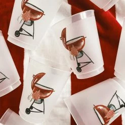 Sip Hip Hooray BBQ Grill Reusable Cups