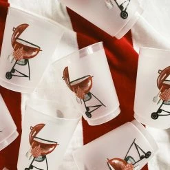 Sip Hip Hooray BBQ Grill Reusable Cups