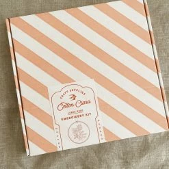 Cotton Clara: Hope Never Quits Embroidery Kit