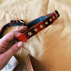 Found My Animal: Buffalo Plaid Wool Cat & Dog Collar Pets