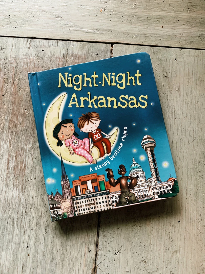 Sourcebooks Night-Night Arkansas Arkansas Razorbacks