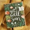 1canoe2 | One Canoe Two Paper Co. Get Well Floral Card