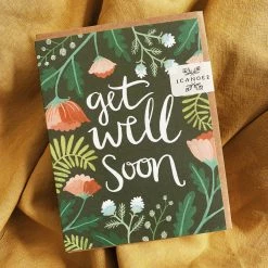1canoe2 | One Canoe Two Paper Co. Get Well Floral Card