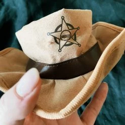 P.L.A.Y. Pet Lifestyle And You Sheriff Hat Dog Toy