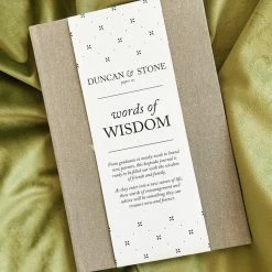 Duncan & Stone: Words Of Wisdom