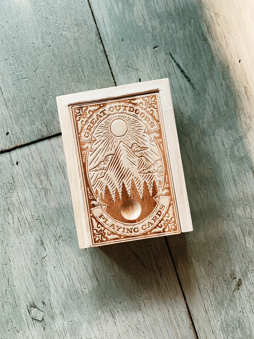 Hachette Puzzles + Games Great Outdoors Playing Cards