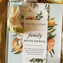 Housewarming Gifts Duncan & Stone: Family Recipe Journal