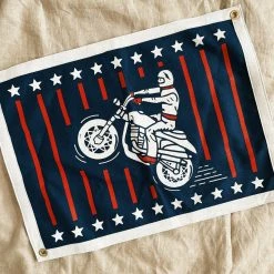 4th Of July Weekend Oxford Pennant: Daredevil Camp Flag