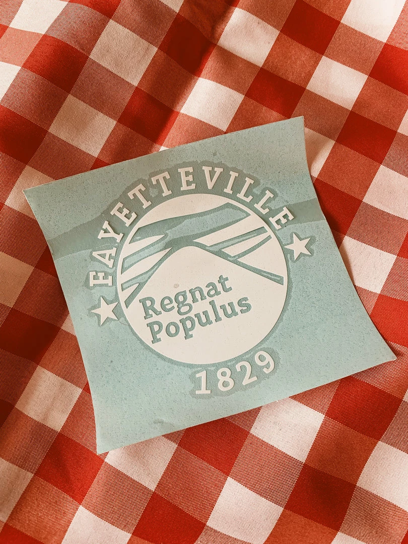 Charlie Southern 2022 Graduation Fayetteville Motto Window Decal