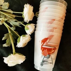 Sip Hip Hooray BBQ Grill Reusable Cups