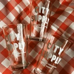 Citysupplyfayetteville City Supply Pint Glass 4th Of July Weekend