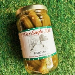 Bloody Mary Morning War Eagle Mill: Pickled Okra