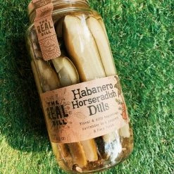 Tequila + Tex Mex The Real Dill: Habanero Horseradish Dill Pickles