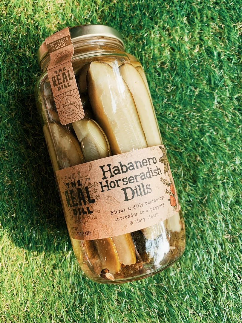 Tequila + Tex Mex The Real Dill: Habanero Horseradish Dill Pickles