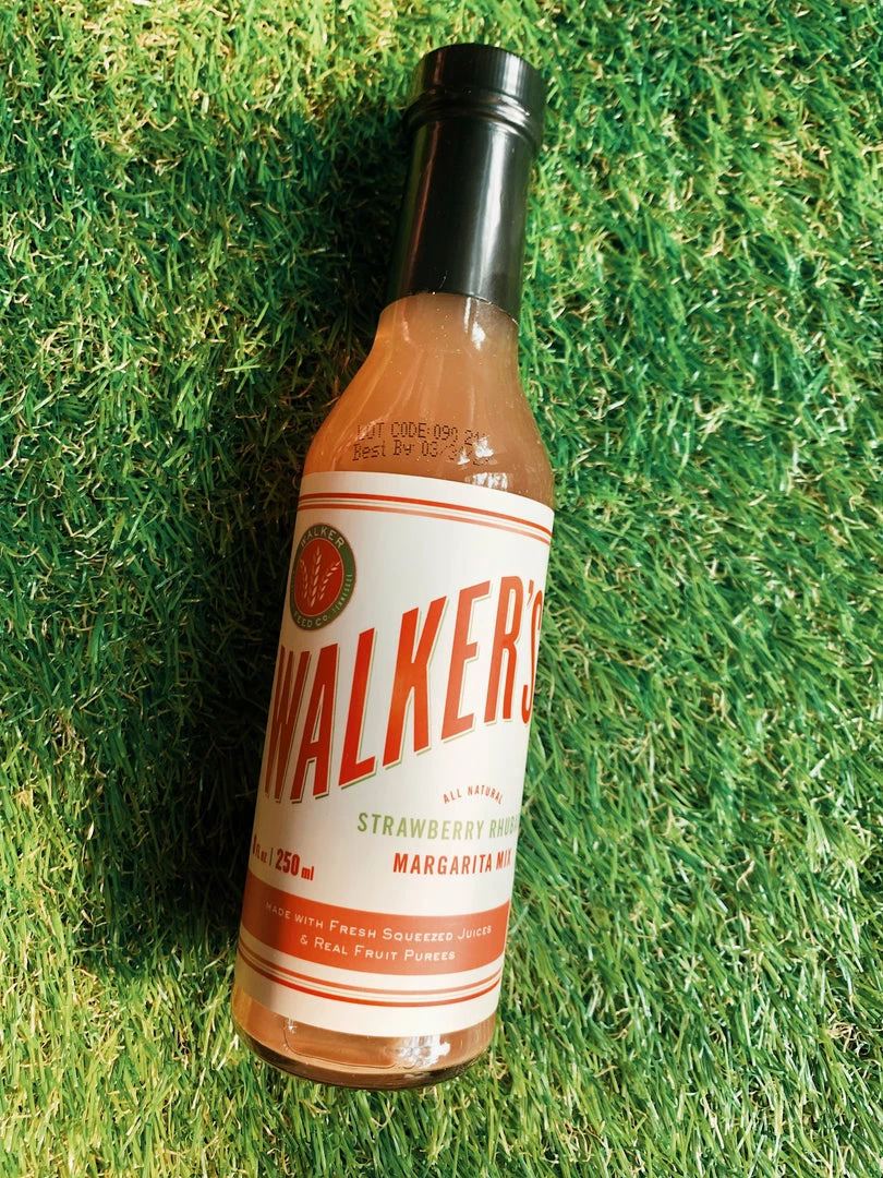 Walker's Feed Store Gifts For Her Walker Feed Co: Strawberry Rhubarb Margarita Mix - 8oz