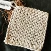 CREATIVE COOP Crocheted Pot Holder - Ivory