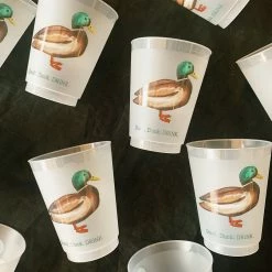 Sip Hip Hooray Duck Duck Drink Reusable Cups Hostess Gifts