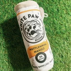 Haute Diggity Dog White Paw Dog Toy - Muttlennial Mango