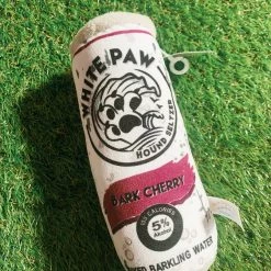 Haute Diggity Dog White Paw Dog Toy - Bark Cherry