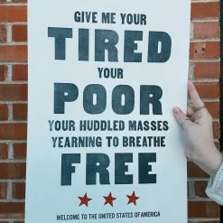 Old Try: Welcome Home Print - 13x20 4th Of July Weekend