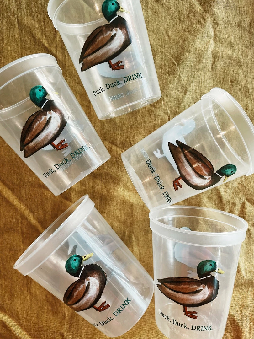 Sip Hip Hooray Duck Duck Drink Stadium Cups