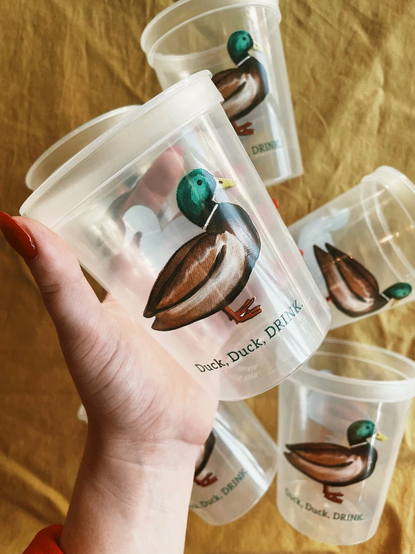 Sip Hip Hooray Duck Duck Drink Stadium Cups