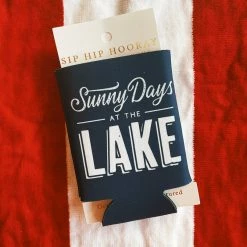 Sip Hip Hooray Sunny Days At The Lake Drink Sleeve