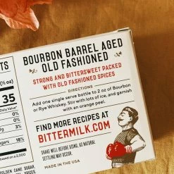 Bittermilk: Single Serve Bourbon Barrel-aged Old Fashioned 5-Pack