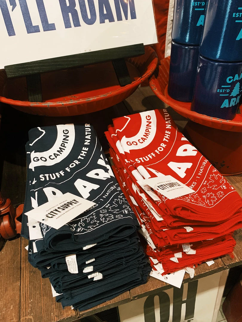 Camp Arkansas: Everyday Bandana - Razorback Red