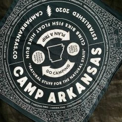 Lake Camp Arkansas: Everyday Bandana - Navy