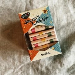 Toysmith Puzzles + Games Jacob's Ladder Retro Wooden Puzzle