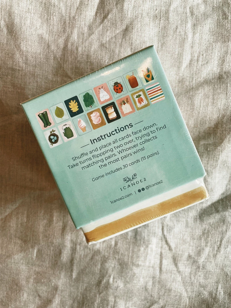 1canoe2 | One Canoe Two Paper Co. Icons Memory Game