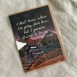 Noteworthy Paper & Press Bowie Quote Card Paper Goods