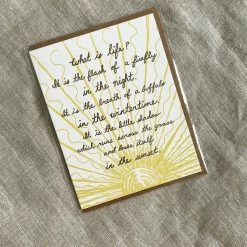 Noteworthy Paper & Press Crowfoot Quote Card Paper Goods