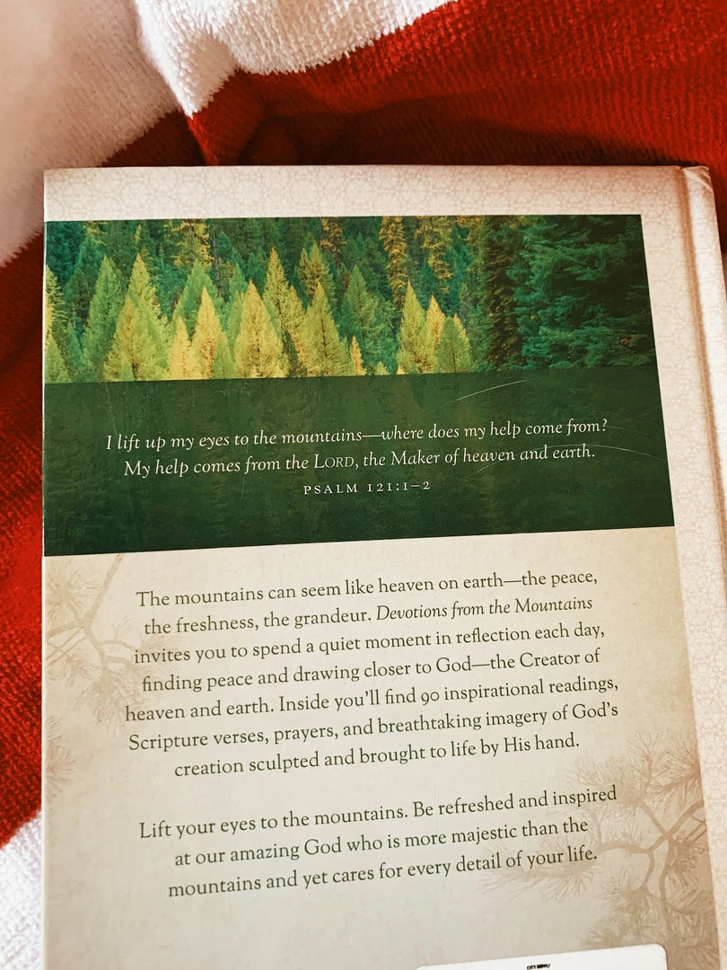 Harper Collins Devotions From The Mountains Gifts For Him