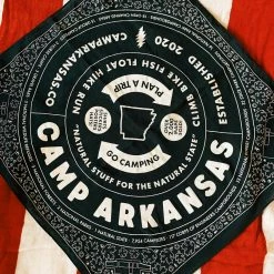 Lake Camp Arkansas: Everyday Bandana - Navy