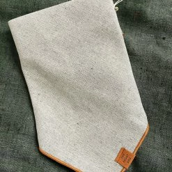 The Foggy Dog Upcycled Denim Dog Bandana - Large