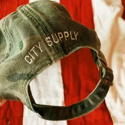 Citysupplyfayetteville Gifts For Him Fayetteville Flag Hat - Camo